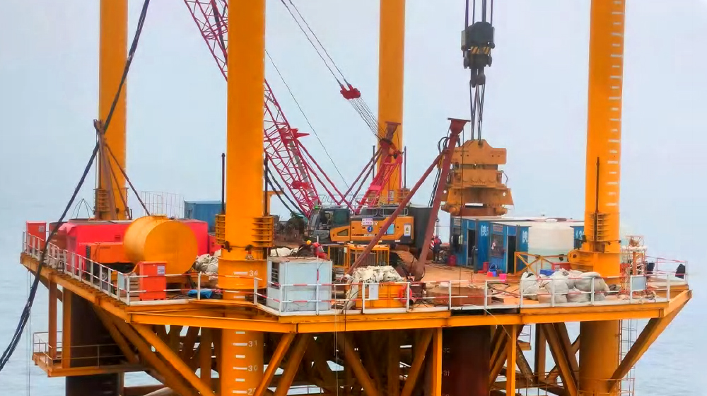 SV400×2 for offshore oil platform projects