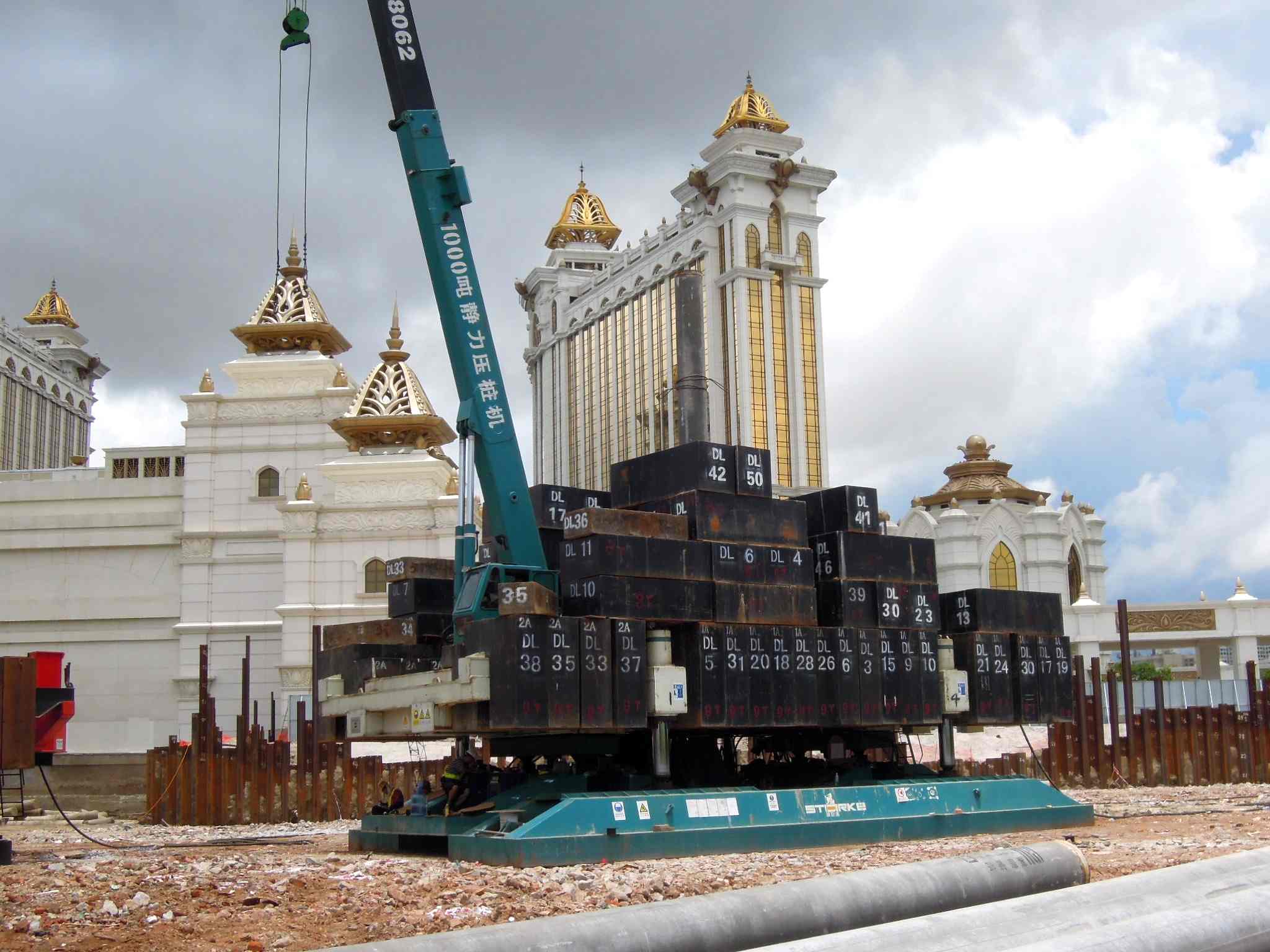 PH1000 construction site at Galaxy Hotel Macau