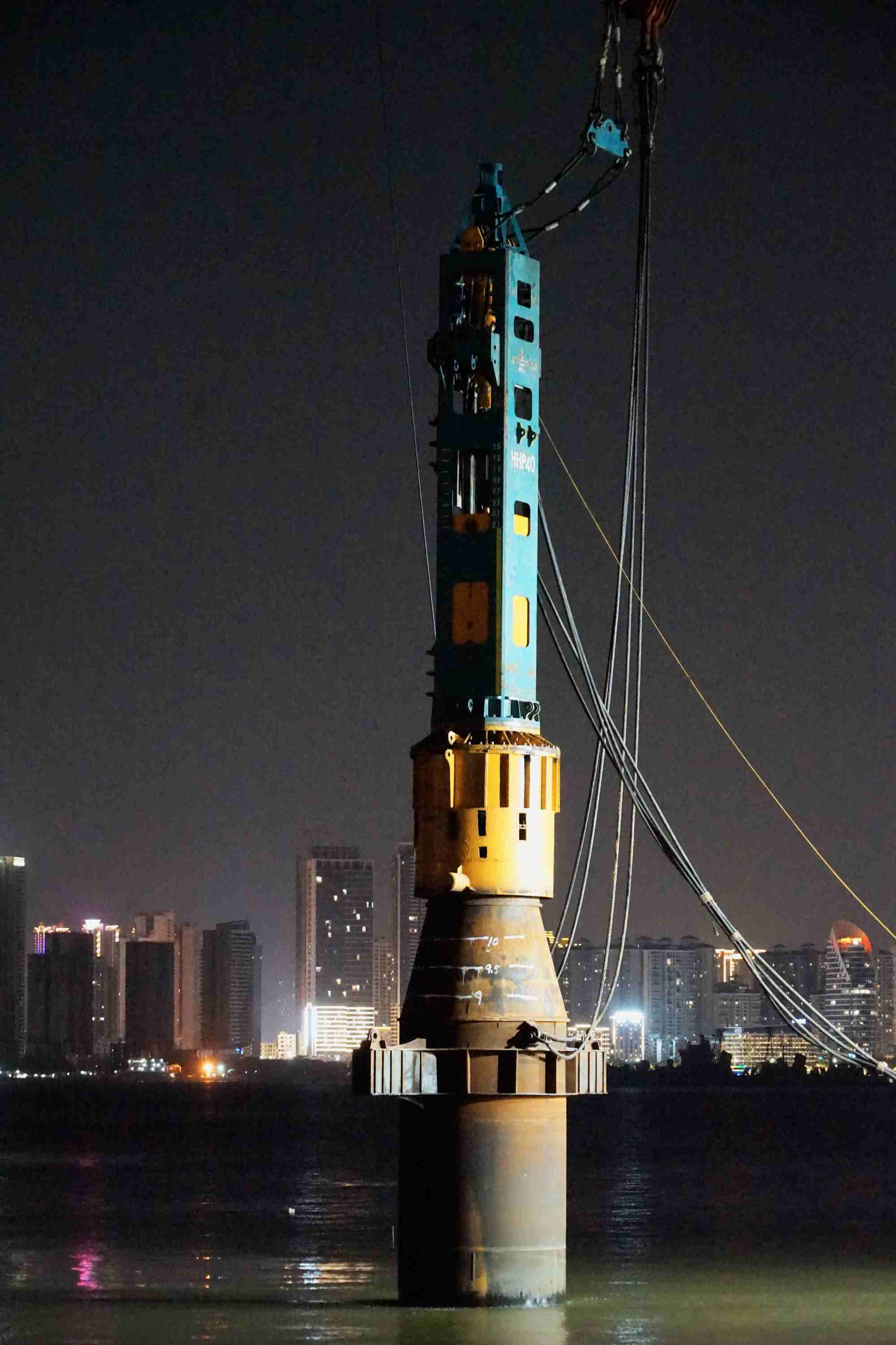 HHP40 and SV600 Complete Installation Project for Decommissioned Destroyer Zhanjiang