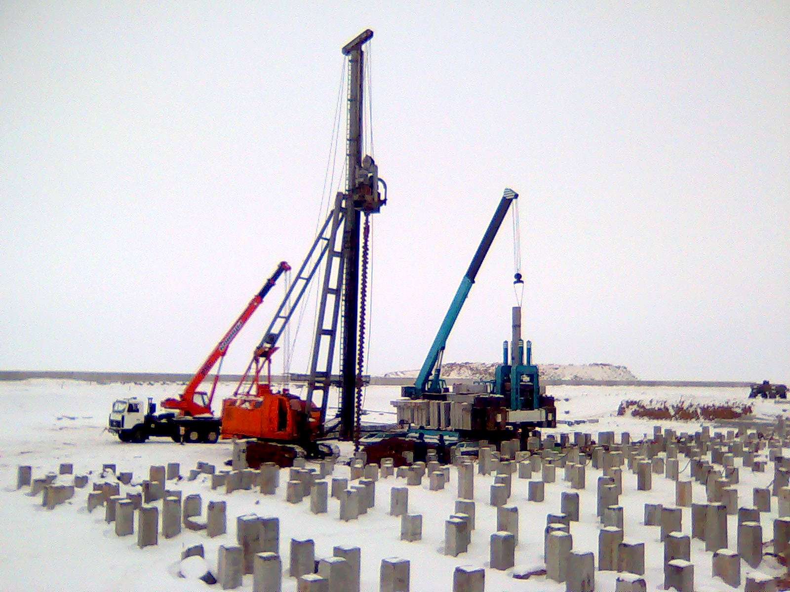 PH320 Hydraulic Pilers Brave Russian Arctic Cold, Ensuring High-Efficiency Piling in Permafrost