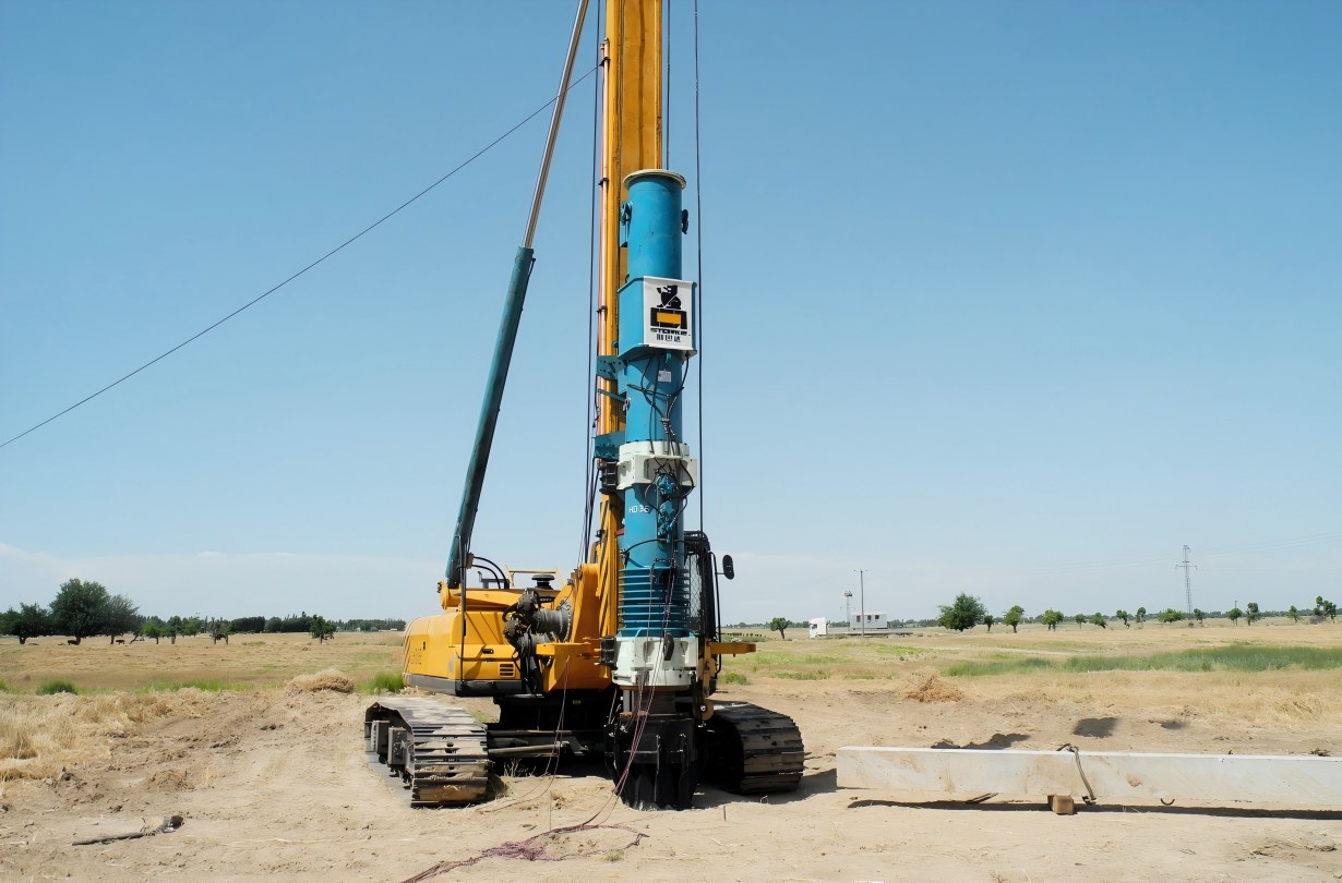 Central Asian Infrastructure Breakthrough:  LH50B Crawler Rigs and D36 Diesel Hammers Power Uzbekistan Factory Construction